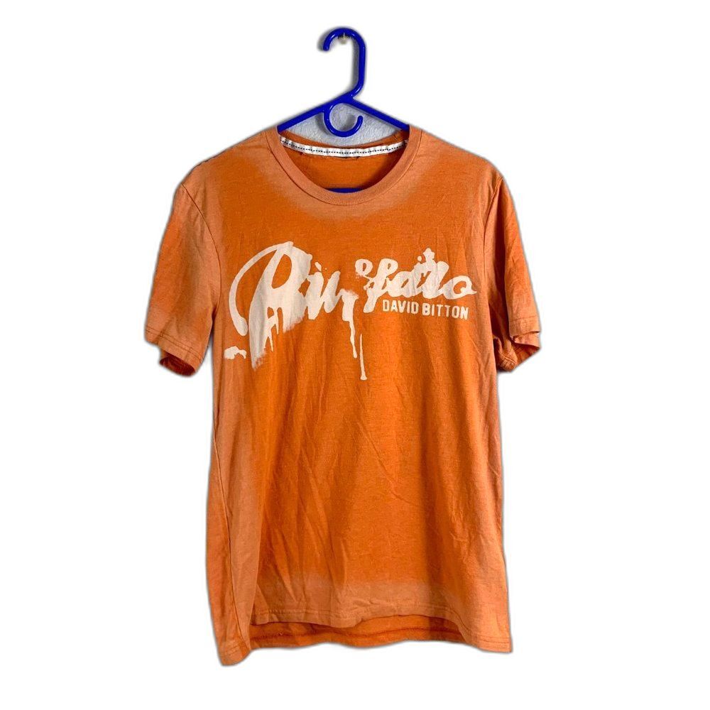 Buffalo David Bitton Distressed Graphic Tee Shirt